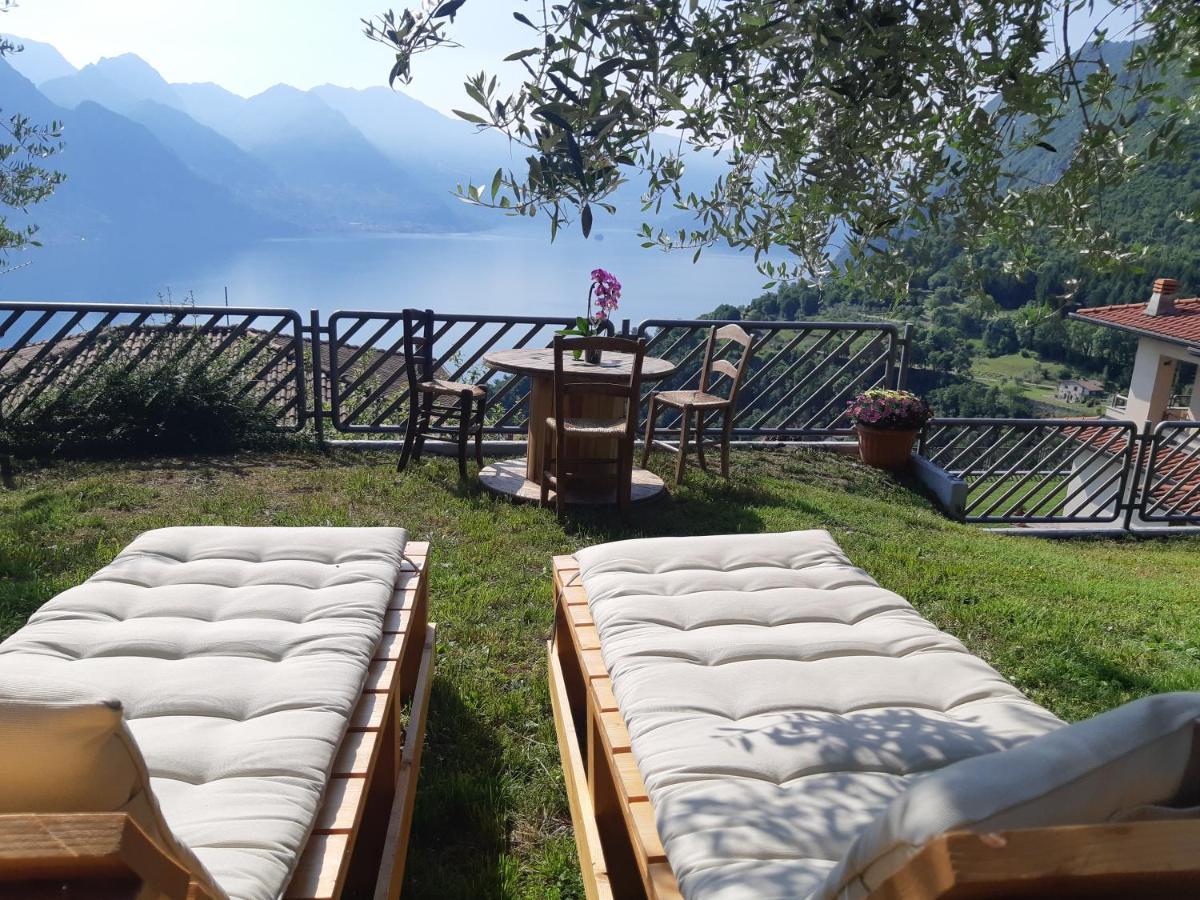 Cozy House On Iseo Lake Fonteno Exteriör bild